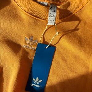 Adidas Vibrant Orange Crewneck